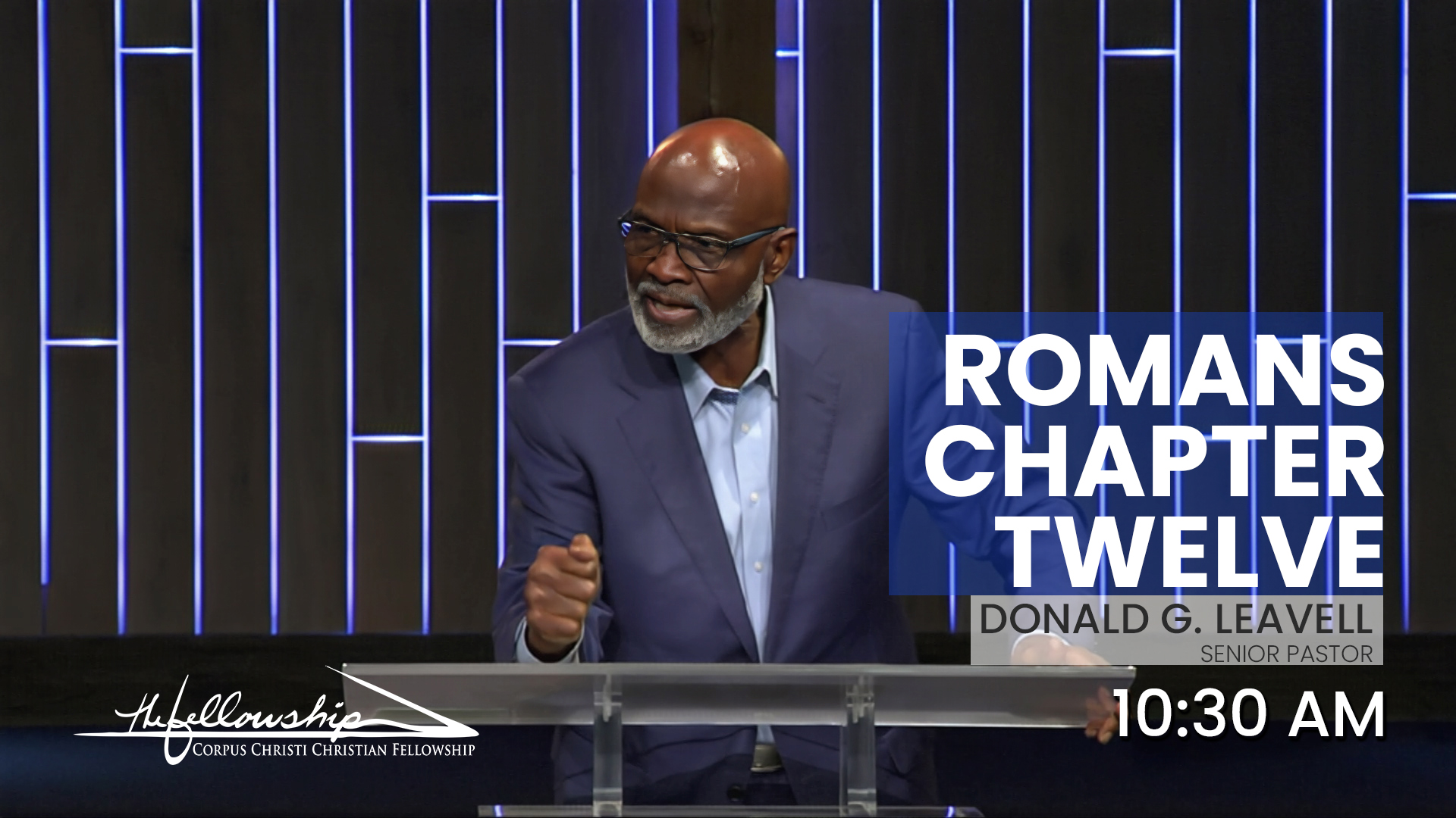 Romans Chapter Twelve 10:30 AM 11/5/23 - Video episode artwork