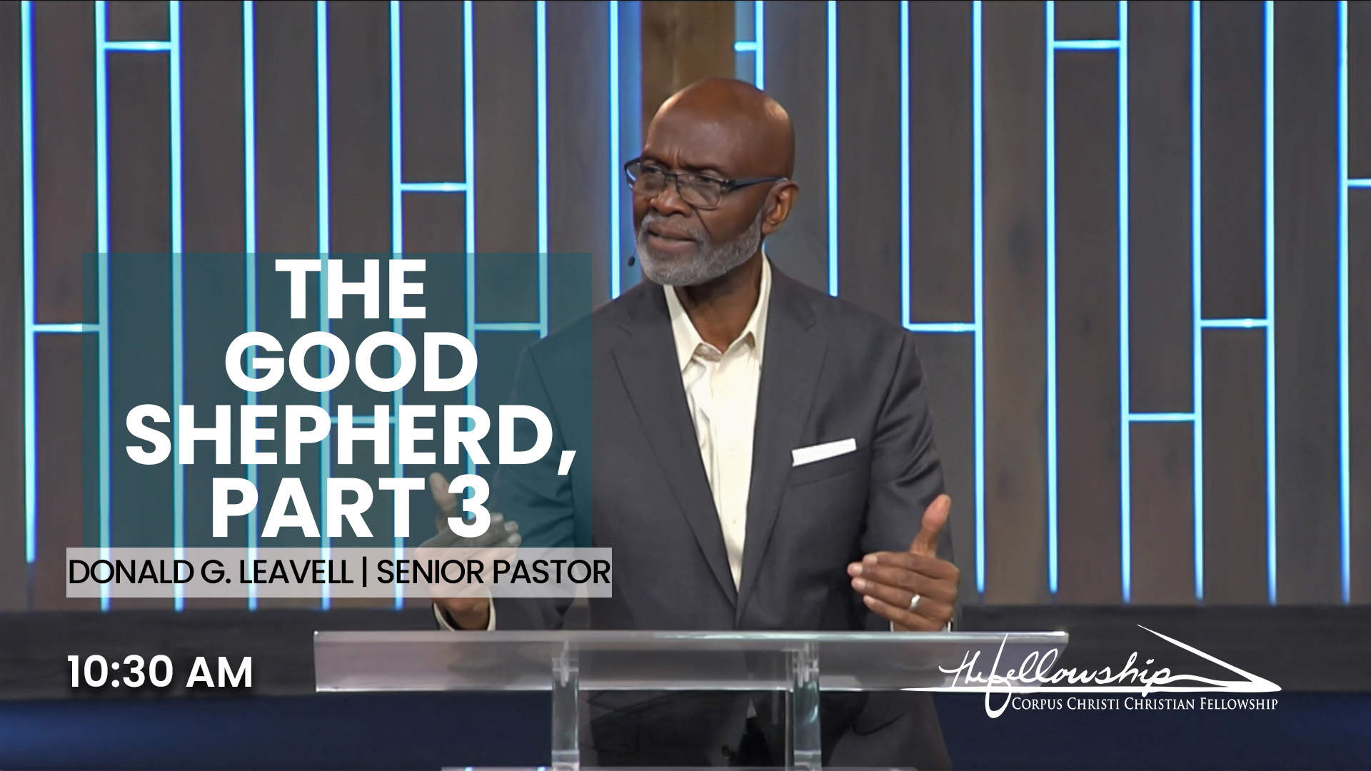 THE GOOD SHEPHERD, Part 3 (LEARNING FROM THE BEST) 10:30 AM 6/30/24 - Video episode artwork