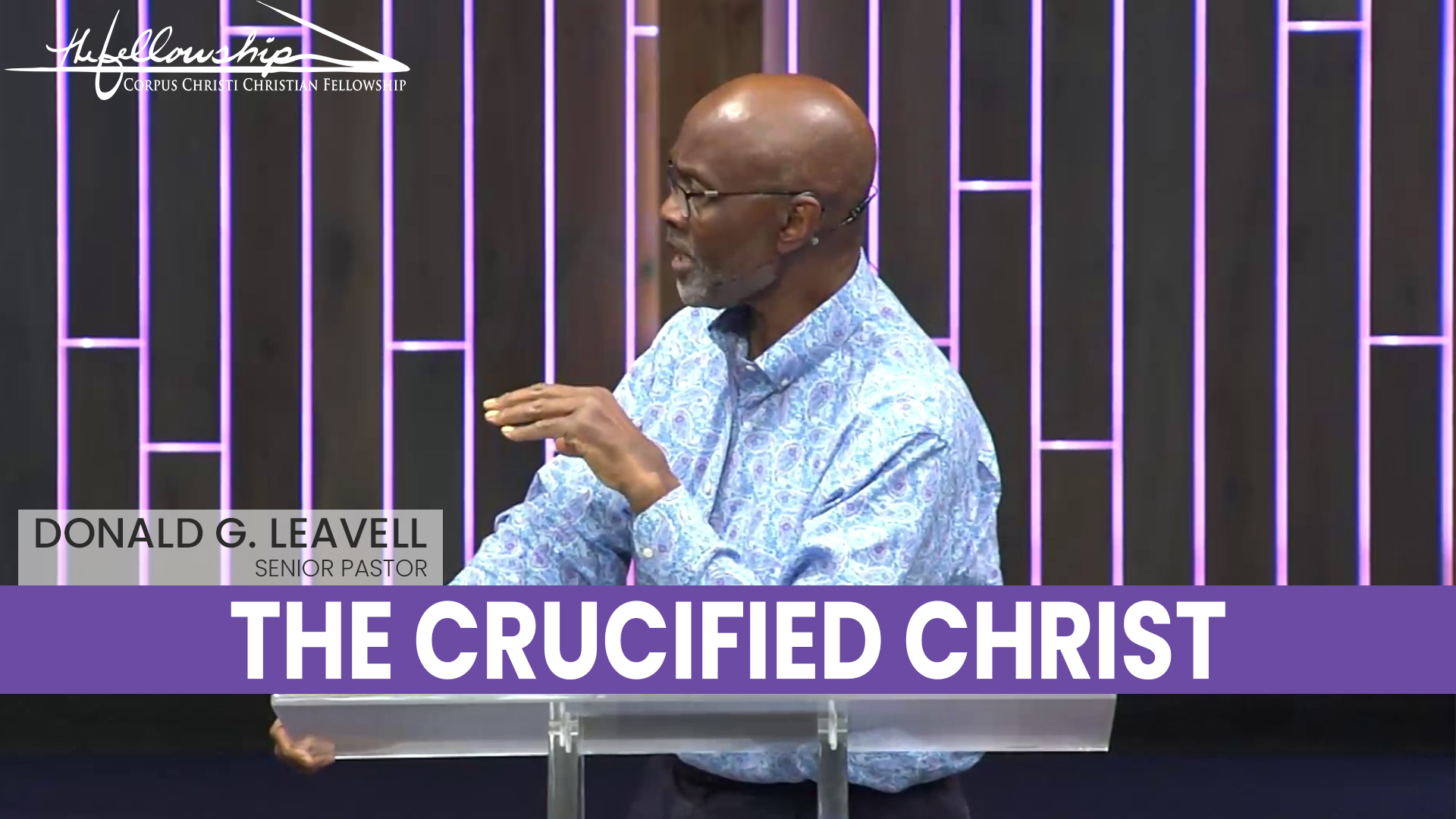 THE CRUCIFIED CHRIST  7:00 PM  11/13/24 - Audio episode artwork