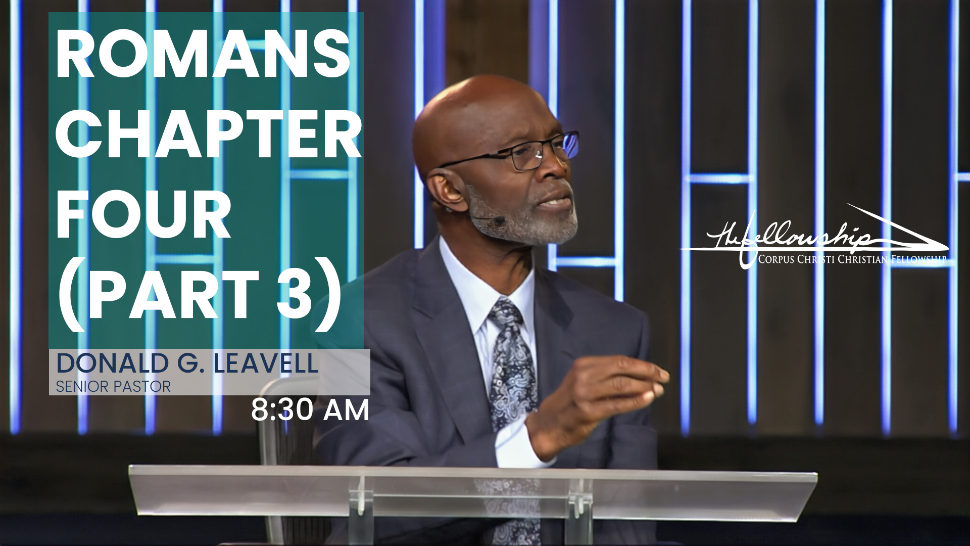 Romans Chapter Four, Part 3   8:30 a.m.   4/16/23 - Video episode artwork