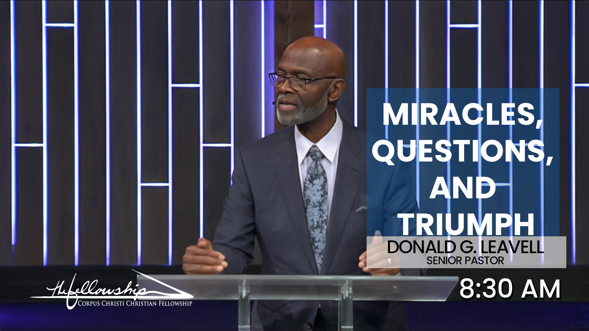 MIRACLES, QUESTIONS, AND TRIUMPH 8:30 AM 3/24/24 - Video episode artwork