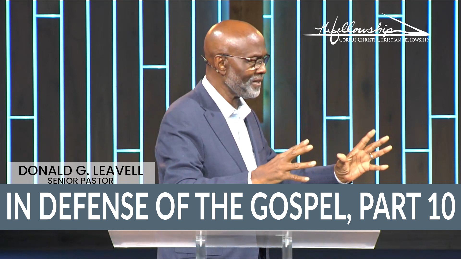 IN DEFENSE OF THE GOSPEL, PART 10  7:00 PM  9/11/24 - Audio episode artwork