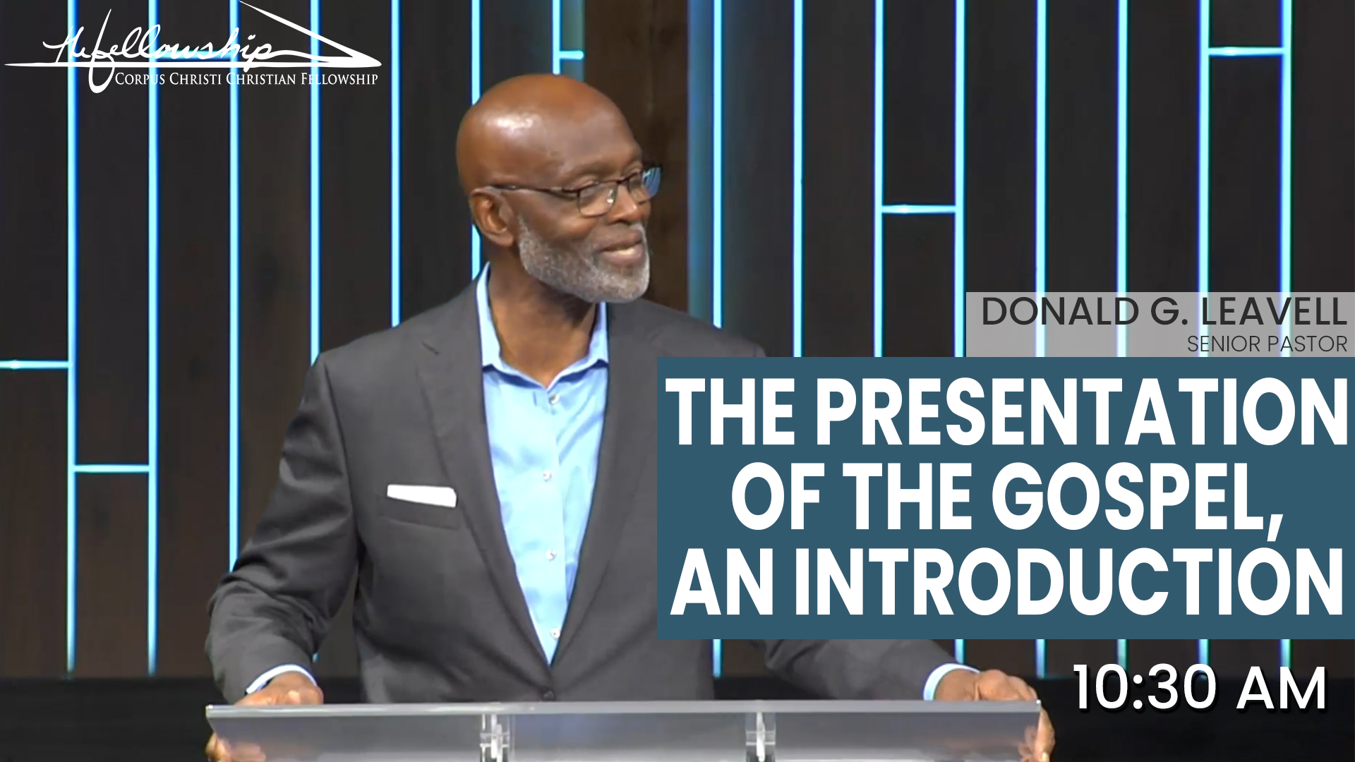 THE PRESENTATION OF THE GOSPEL, AN INTRODUCTION 10:30 AM 10/6/24 - Video episode artwork