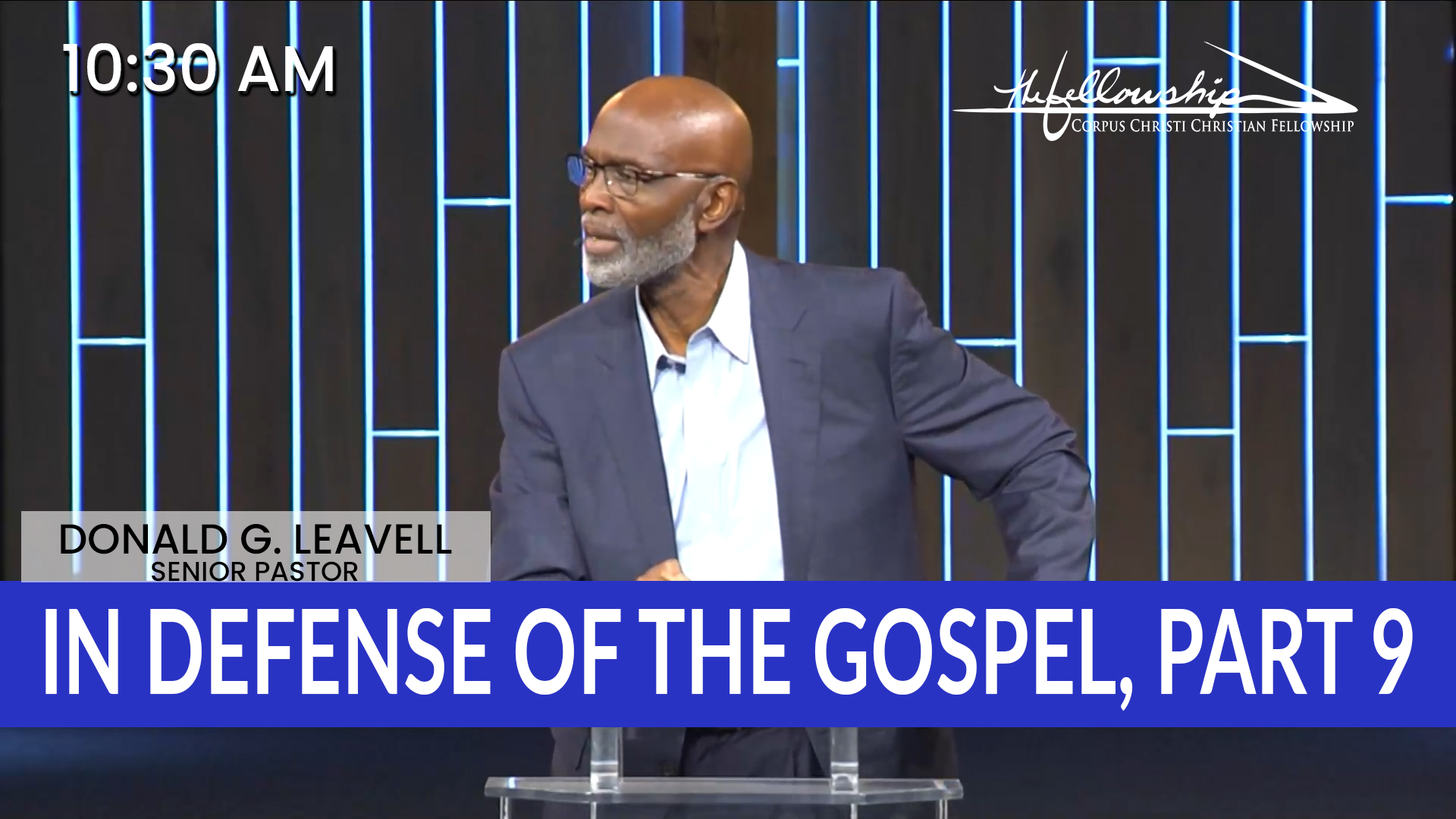 IN DEFENSE OF THE GOSPEL, PART 9   10:30 AM 9/8/24 - Audio episode artwork