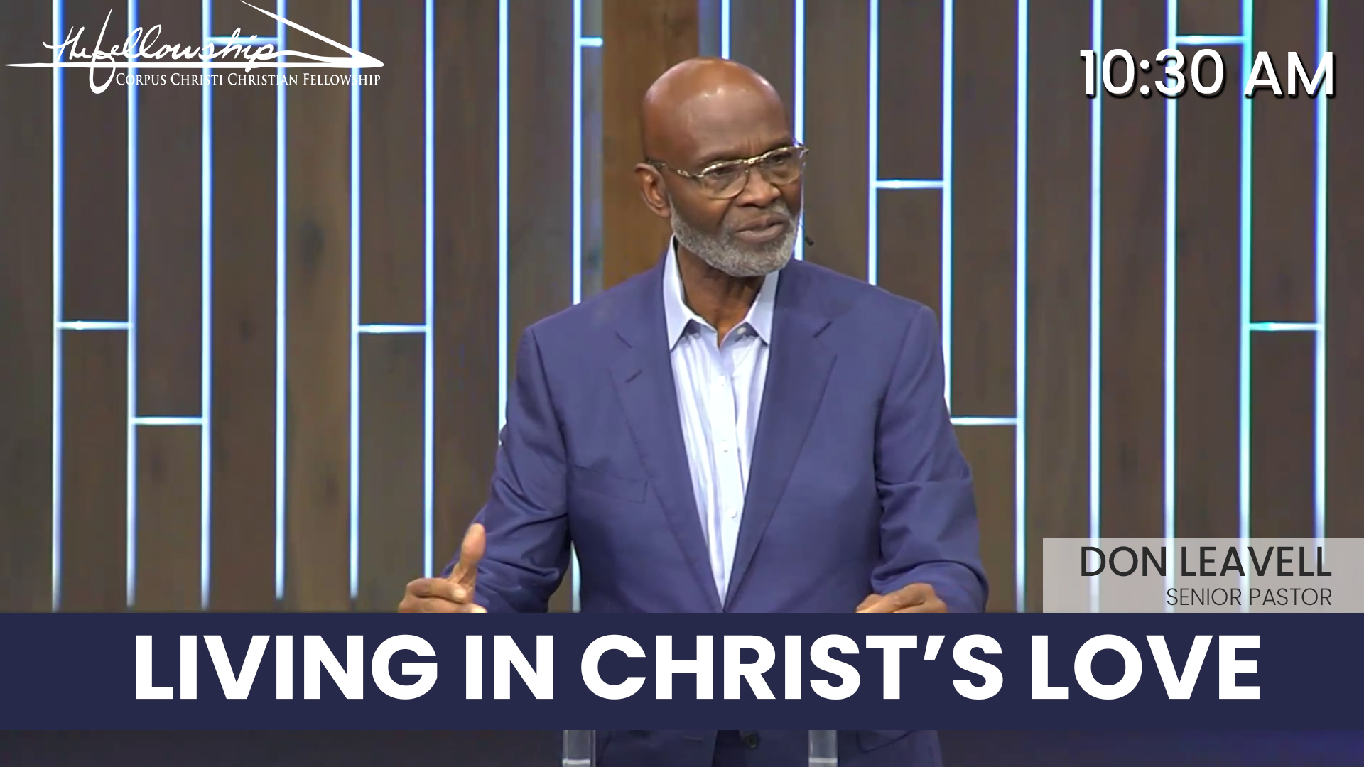 LIVING IN CHRIST'S LOVE 10:30 AM 4/13/25 - Video episode artwork