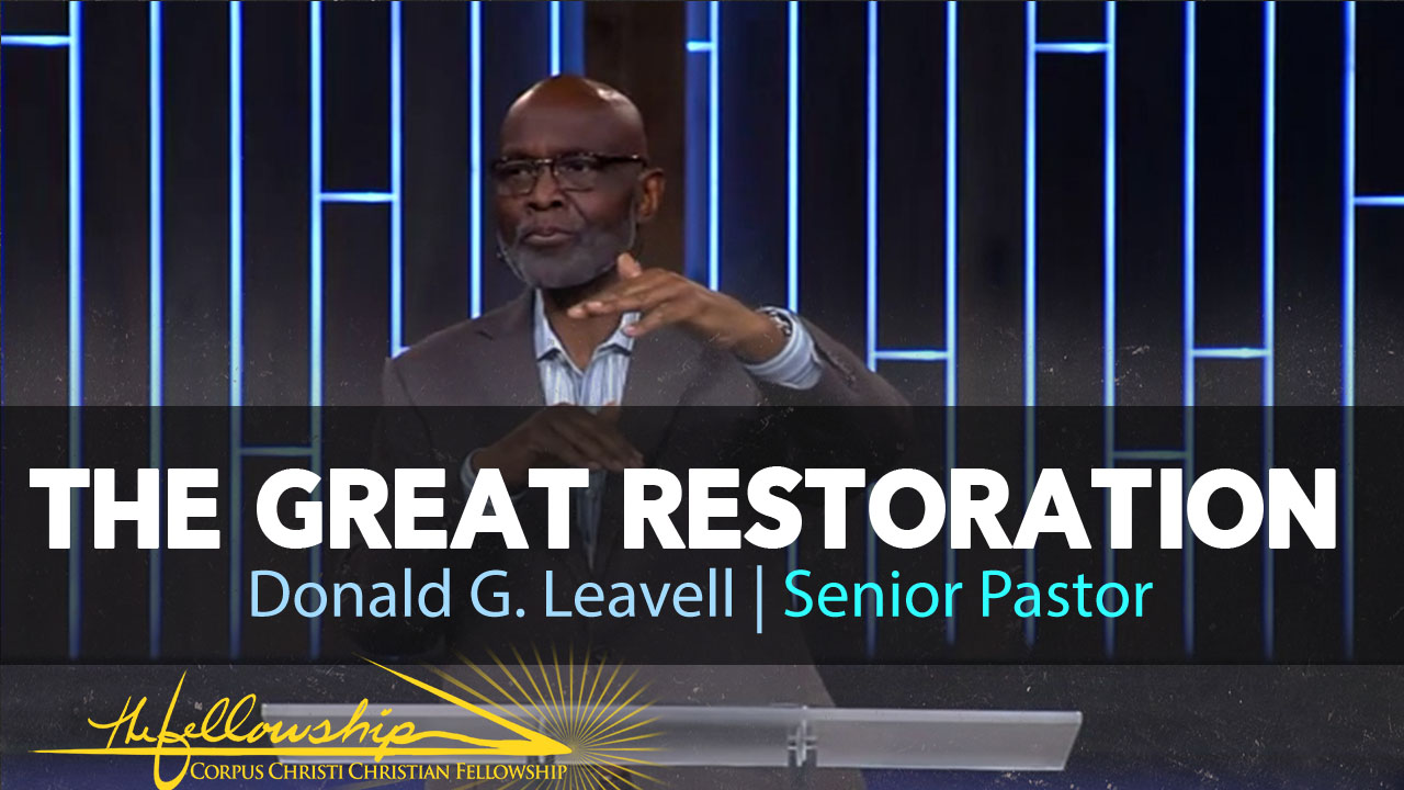 The Great Restoration 8:30 a.m. 11/29/20 - Audio episode artwork