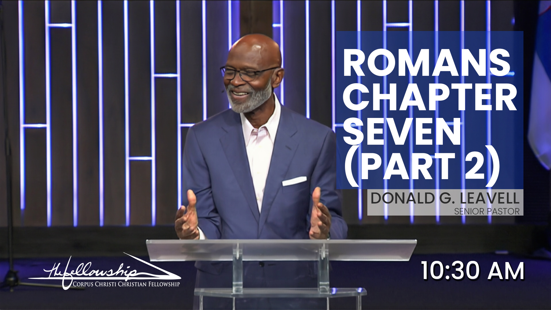 Romans Chapter Seven, Part 2 10:30 a.m. 5/28/23 - Video episode artwork