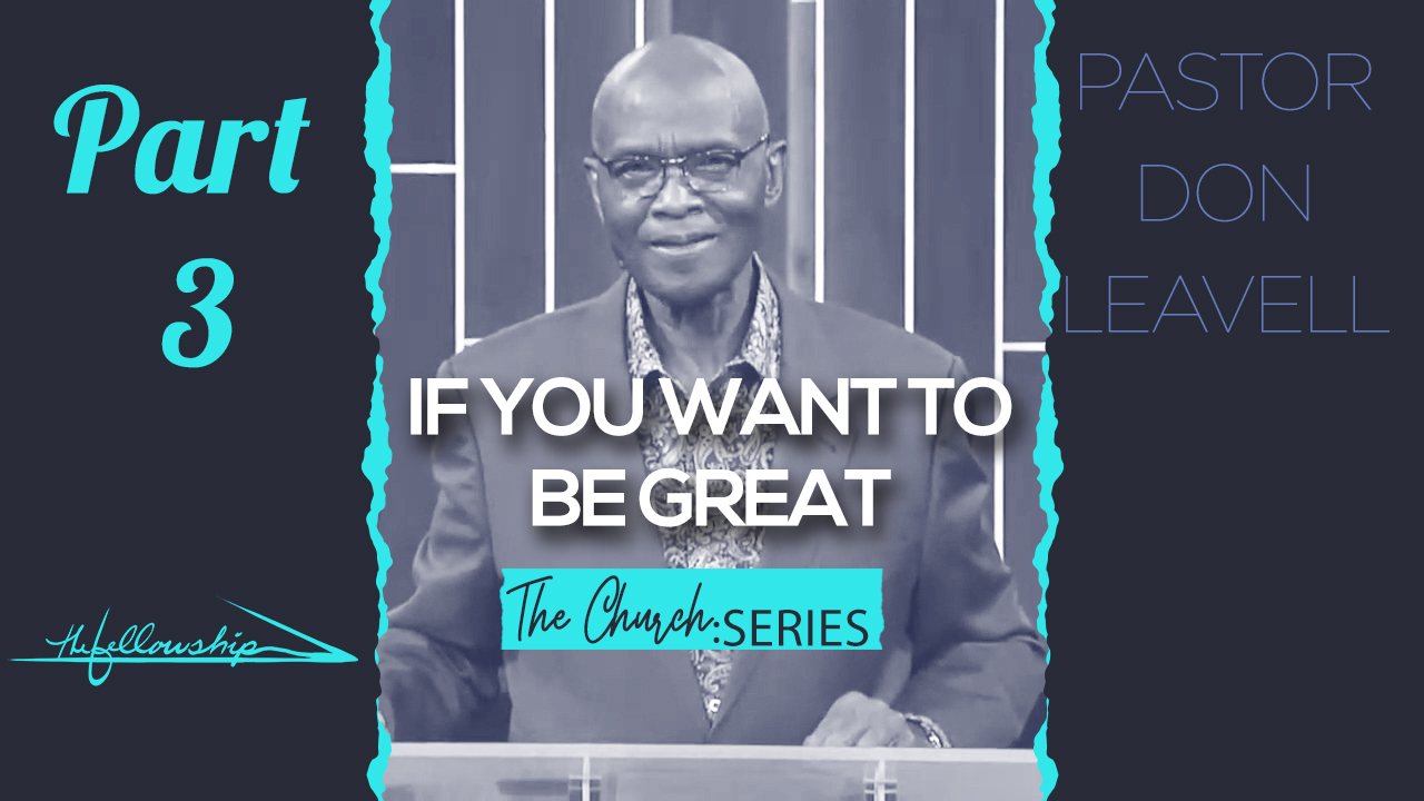 IF YOU WANT TO BE GREAT, Part 3 (The Church-Series) 10:30 a.m. 8/9/20 - Audio episode artwork