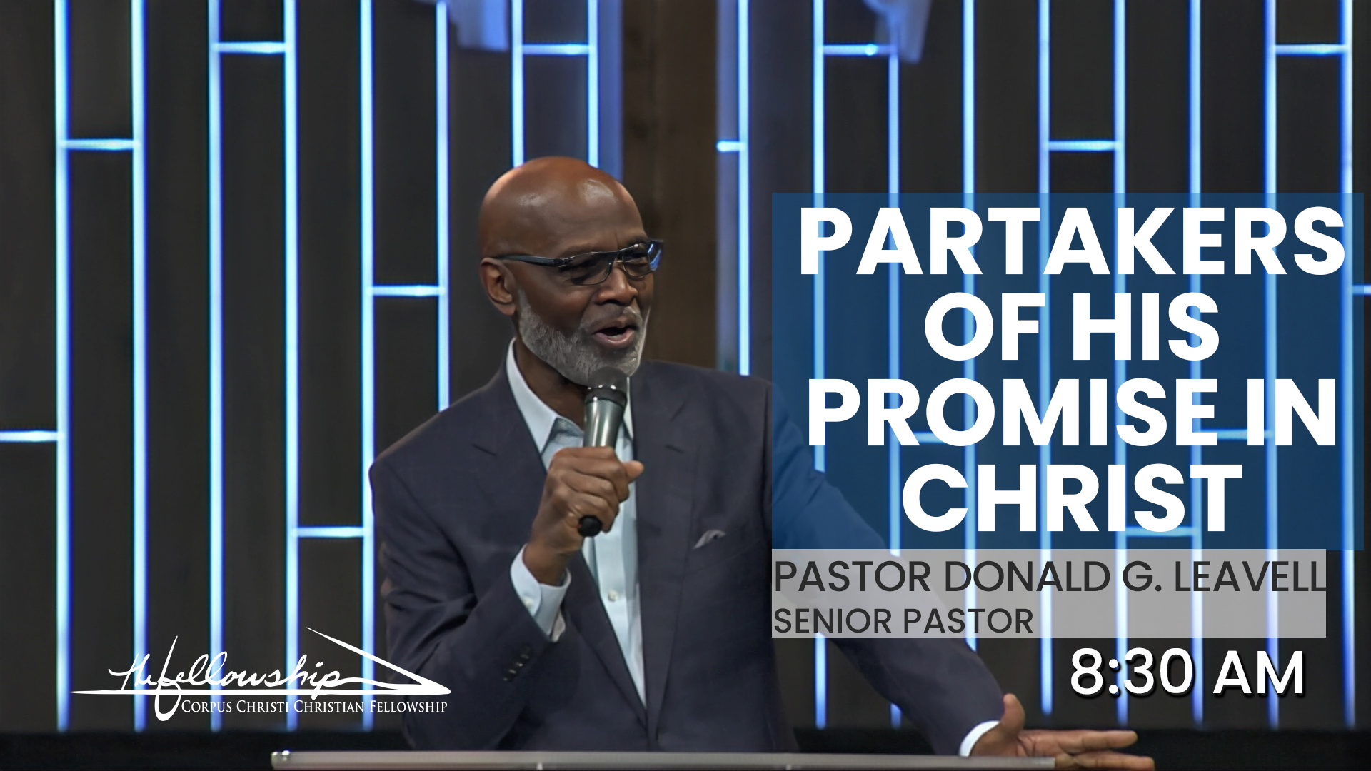 PARTAKERS OF HIS PROMISE IN CHRIST 8:30 AM 1/7/24 - Audio episode artwork