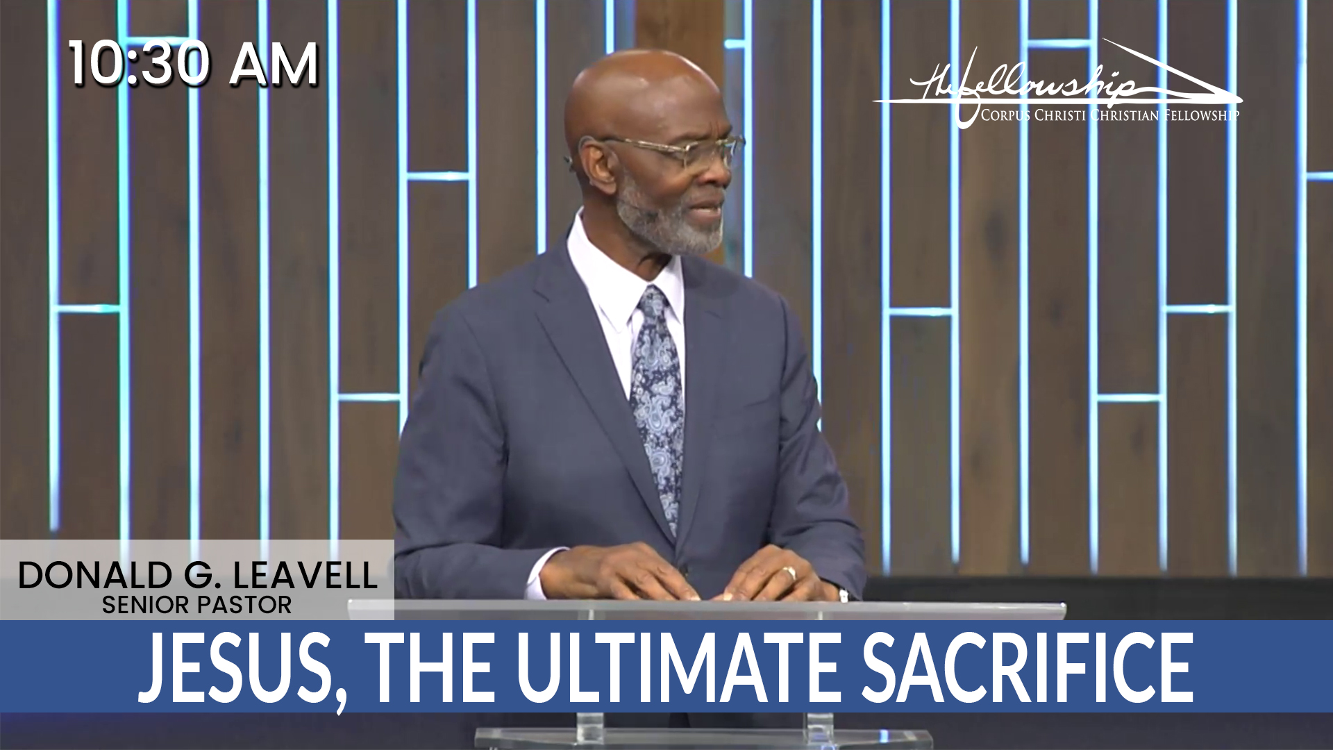 JESUS, THE ULTIMATE SACRIFICE 10:30 AM 4/20/25 - Video episode artwork