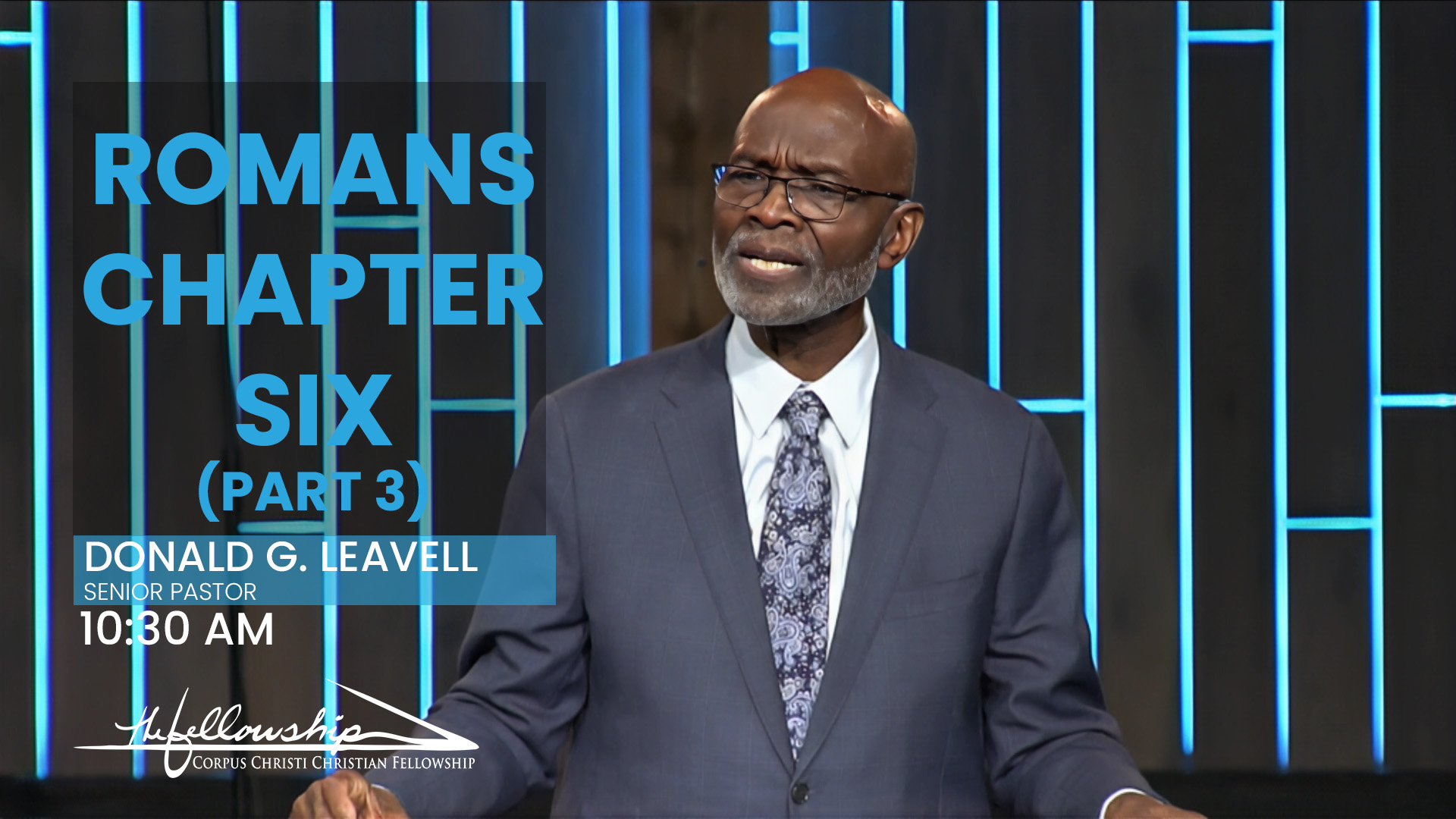 Romans Chapter Six, Part 3  10:30 a.m.   5/7/23 - Video episode artwork