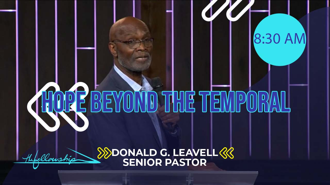 Hope Beyond The Temporal 8:30 a.m. 1/30/22 - Audio episode artwork