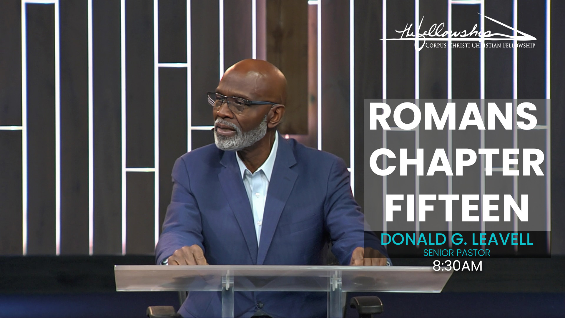 Romans Chapter Fifteen  8:30 AM  12/17/23 - Audio episode artwork
