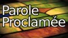 Parole proclamée