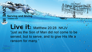 Striving to Serve, Growing in Giving episode artwork