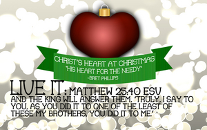 Christ's Heart for the Needy episode artwork