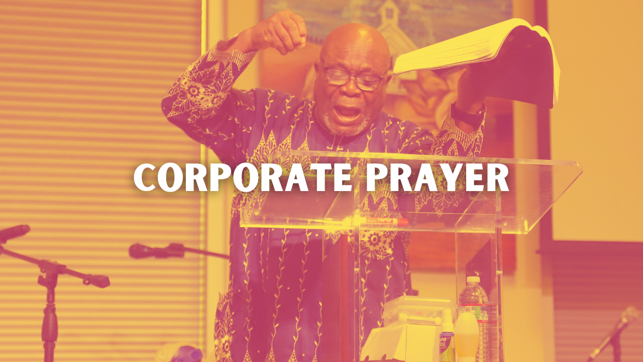 Corporate Prayer - Audio