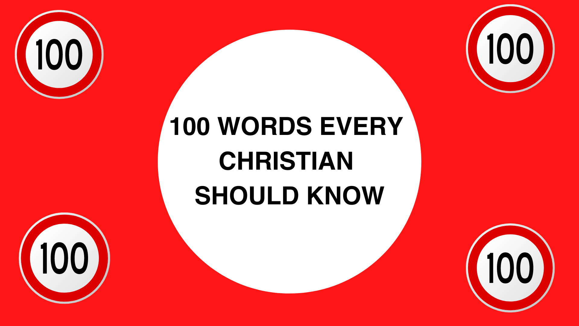 100 Words Every Christian Should Know #19 - Audio