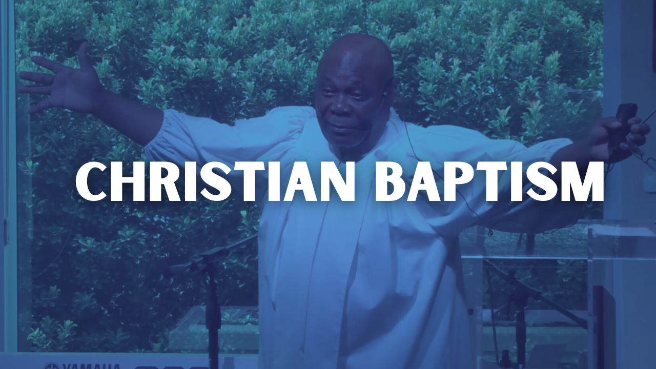 Christian Baptism - Audio