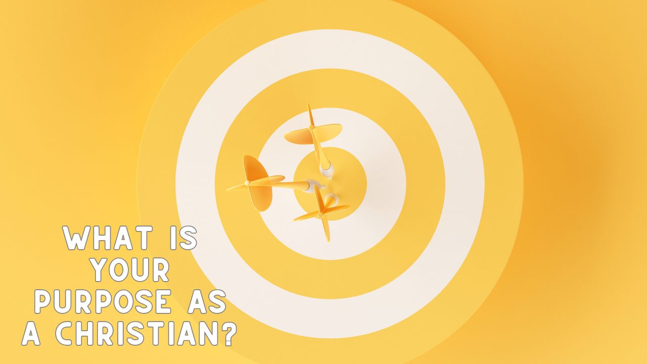 What is your purpose as a Christian?  - Audio