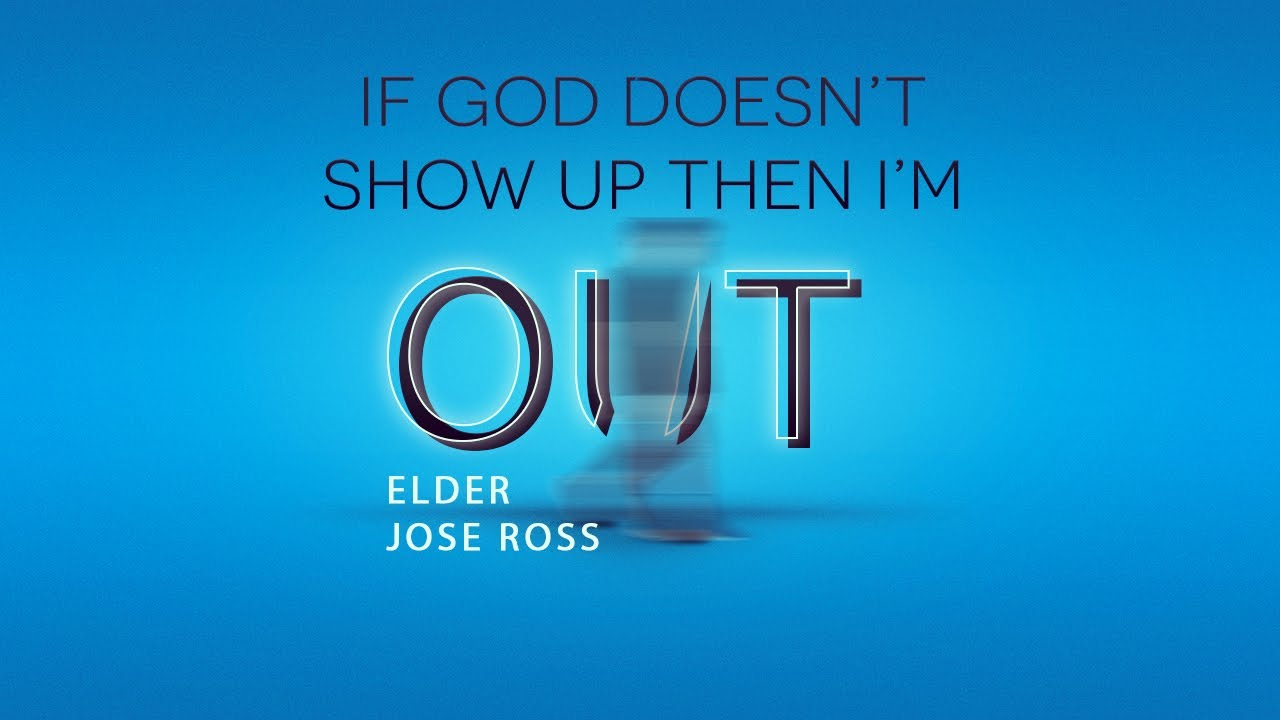 If God Doesn't Show Up, Then I'm Out - Audio episode artwork