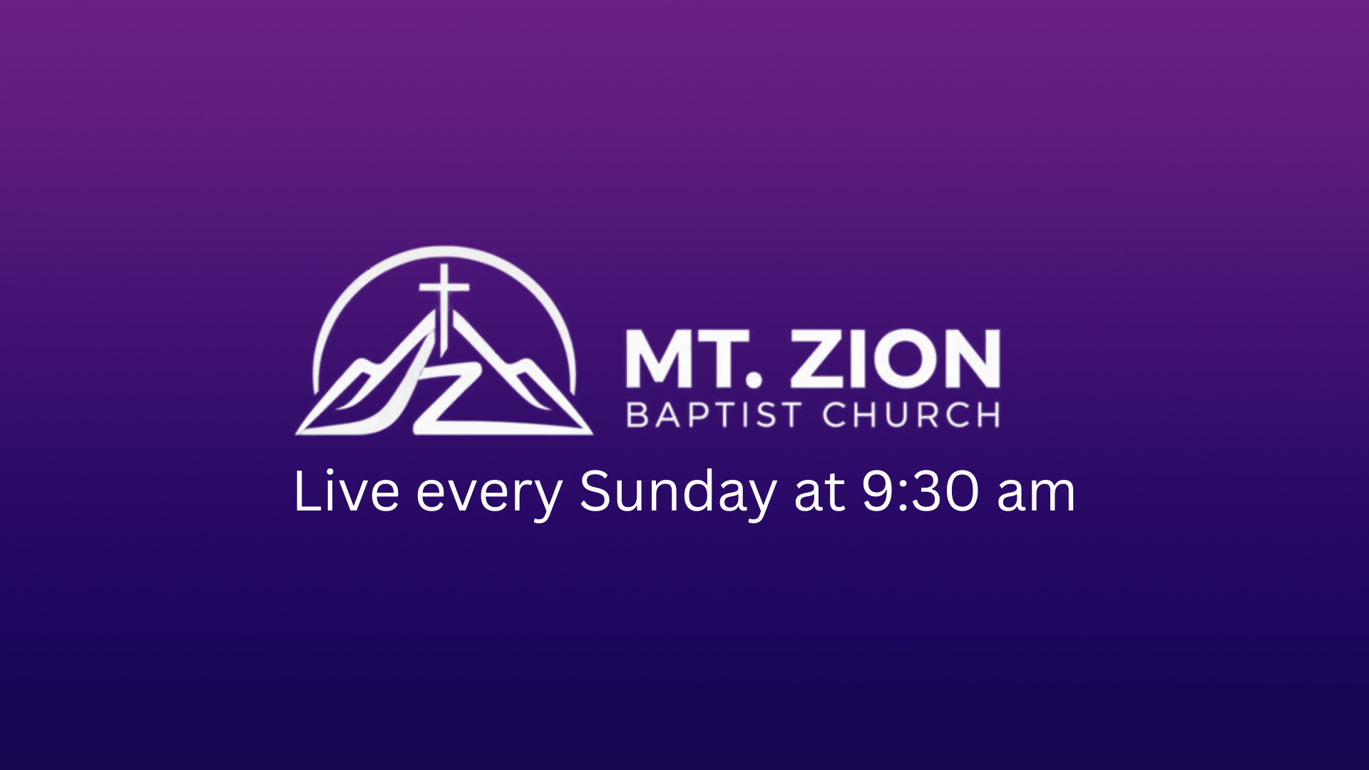 Mt. Zion Missionary Baptist Church logo