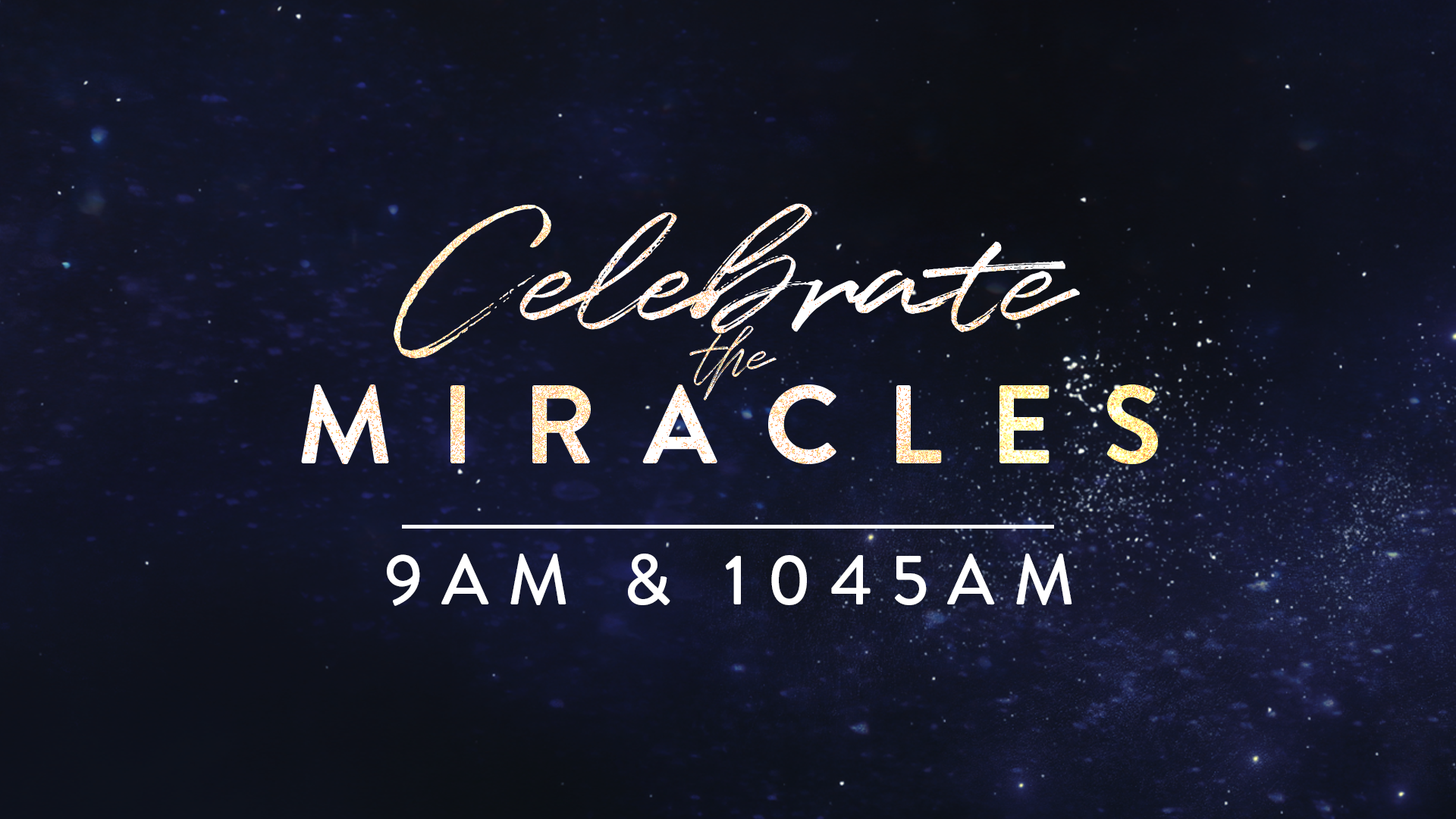 Celebrate The Miracles episode artwork