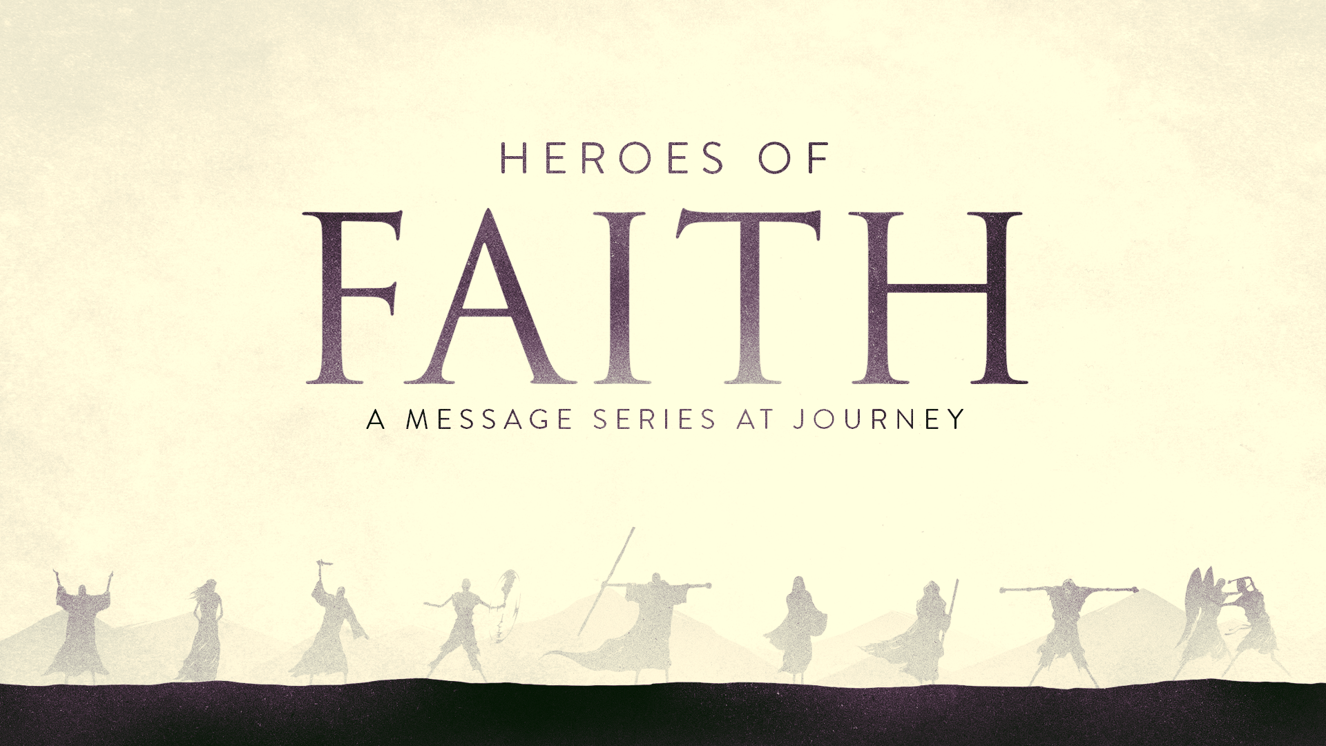 'Hereos of Faith - Week 2' - 7.19.2026 episode artwork
