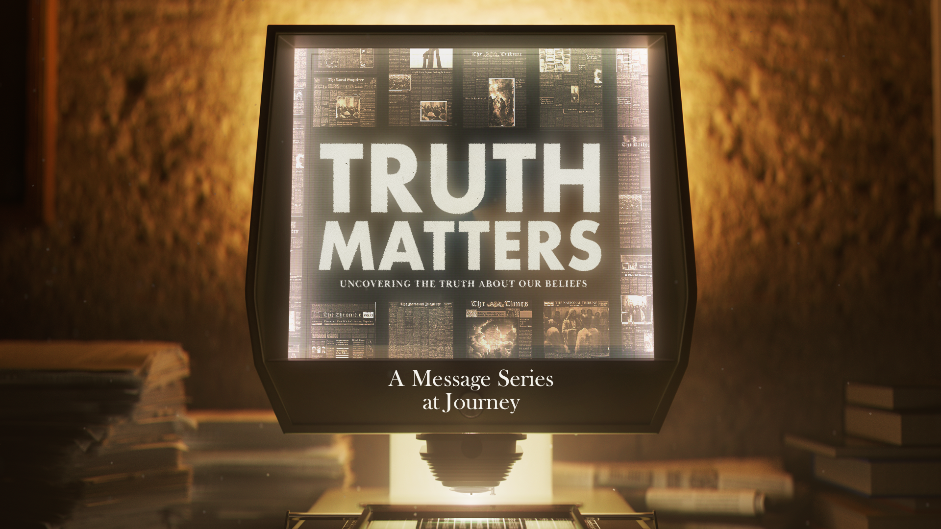 "Truth Matters" - 3.16.2025 episode artwork