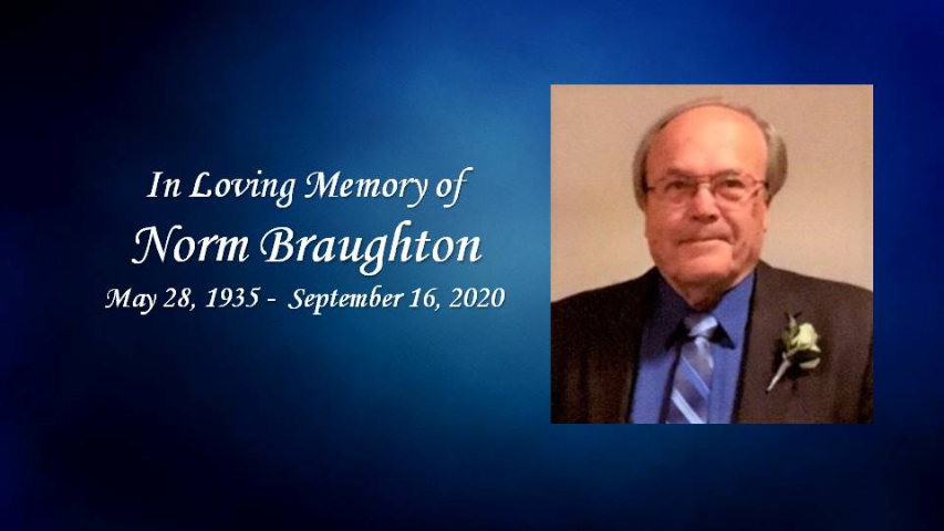 Funeral Service of Norm Braughton - 2020/09/25