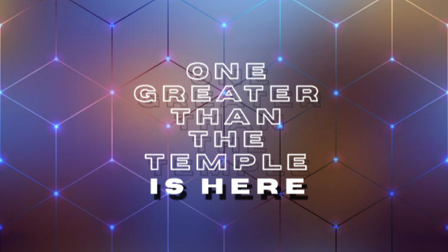Matthew 12:6 – "One Greater than the Temple is Here" – Michael and Lynn Wilder – July 23, 2023 - Audio episode artwork
