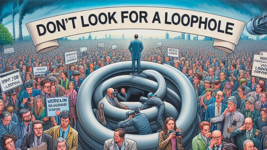 05-04-25 - Don't Look for a Loophole - Audio