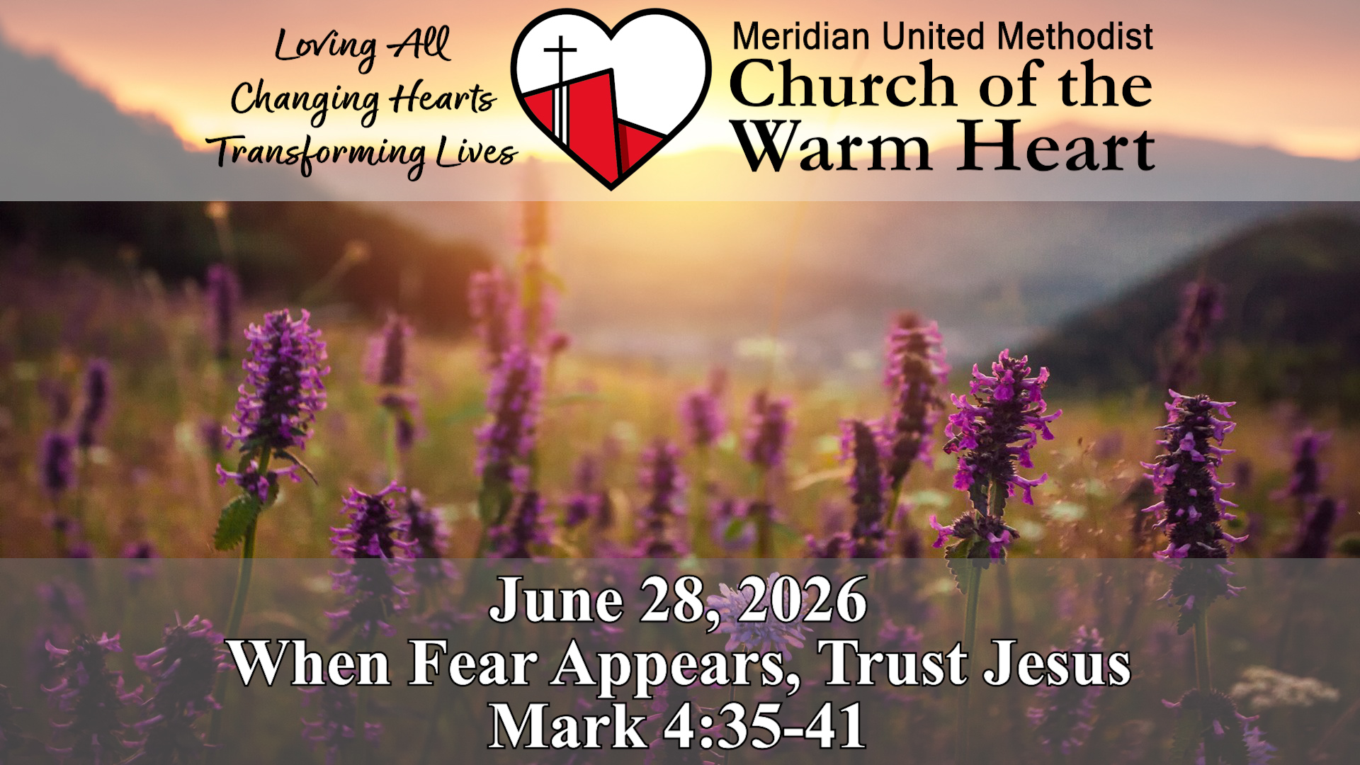 2026-06-28 When Fear Appears, Trust Jesus - Video episode artwork