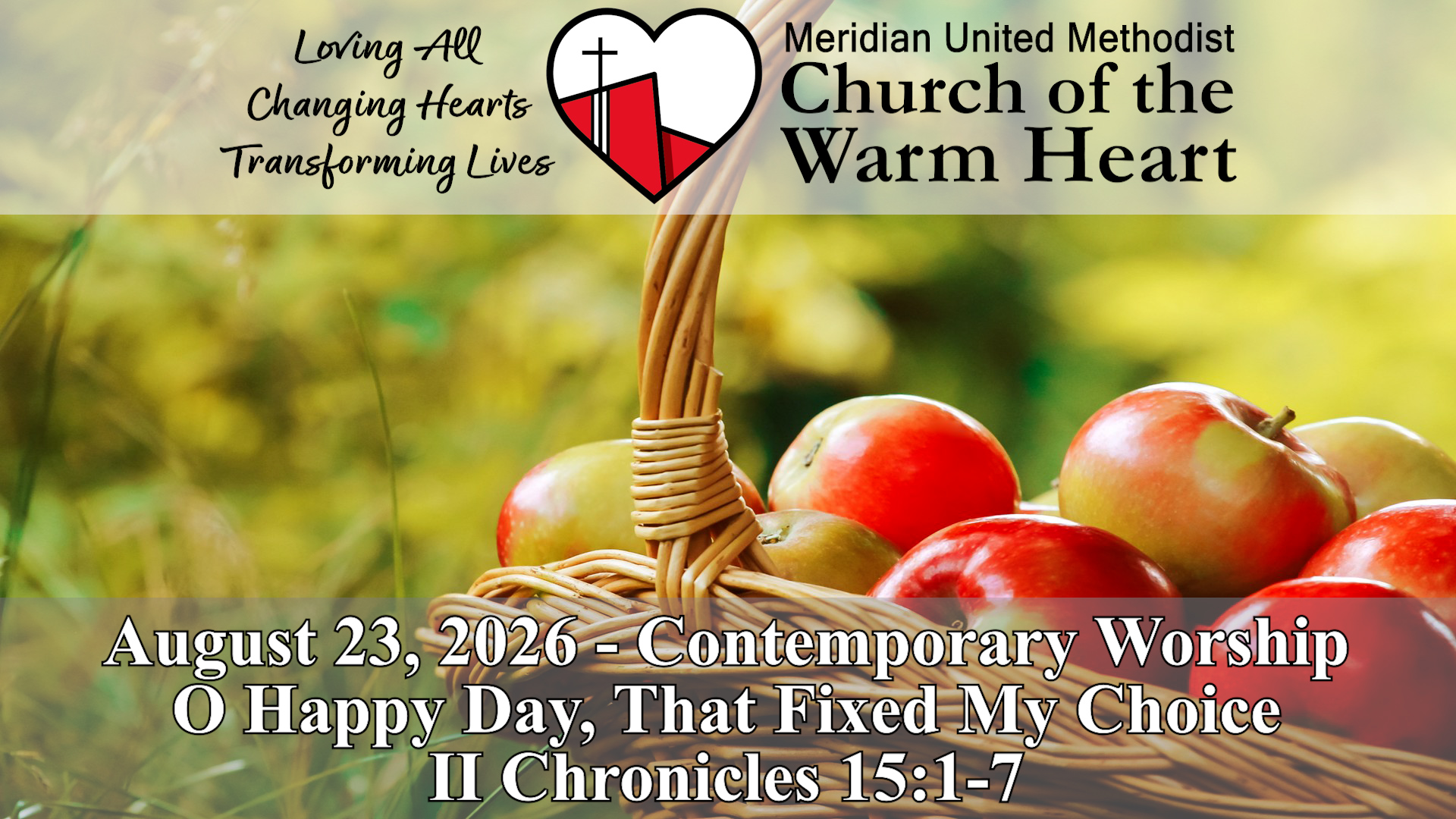 2026-08-23 Contemporary Worship - Audio episode artwork