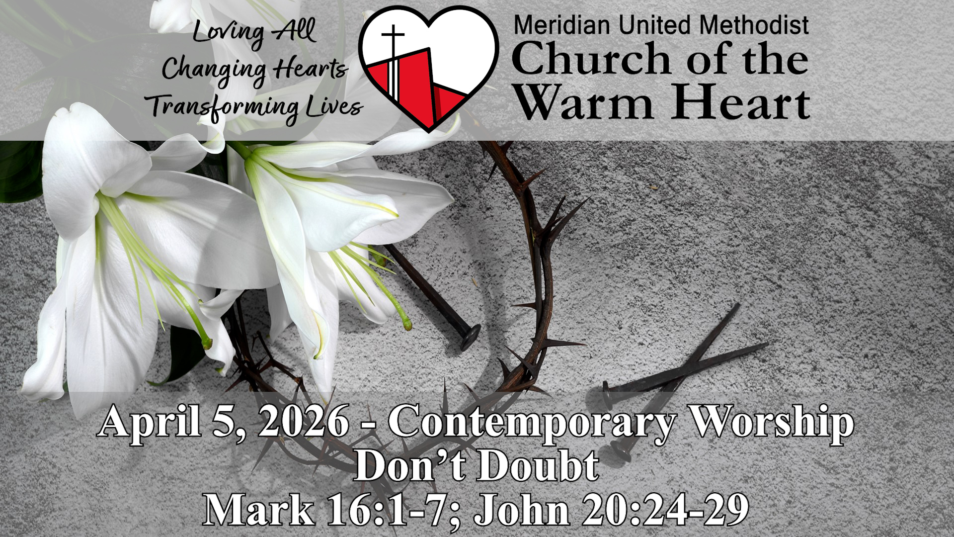 2026-04-05 Contemporary Worship - Audio episode artwork