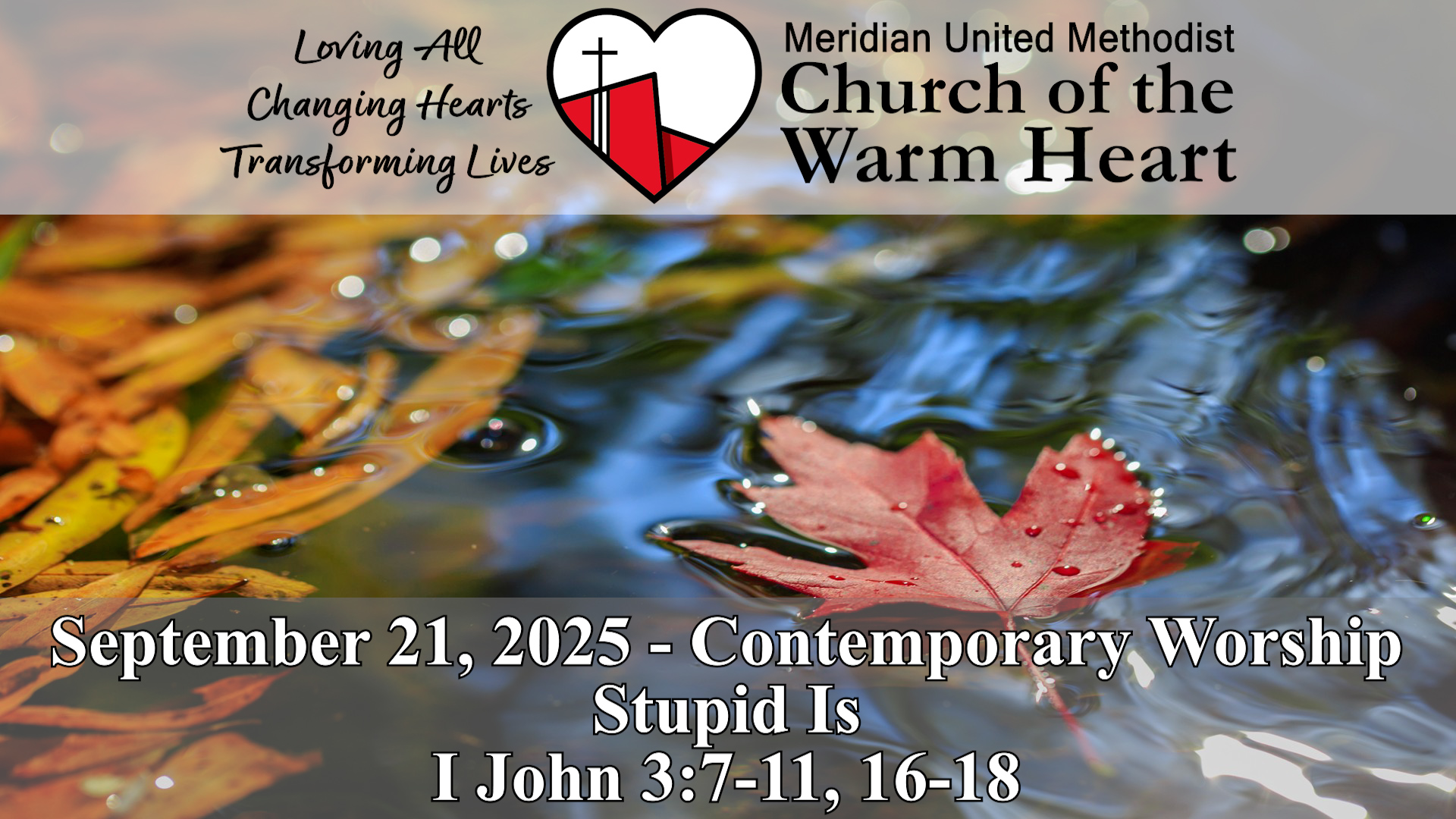 2025-09-21 Contemporary Worship - Audio episode artwork