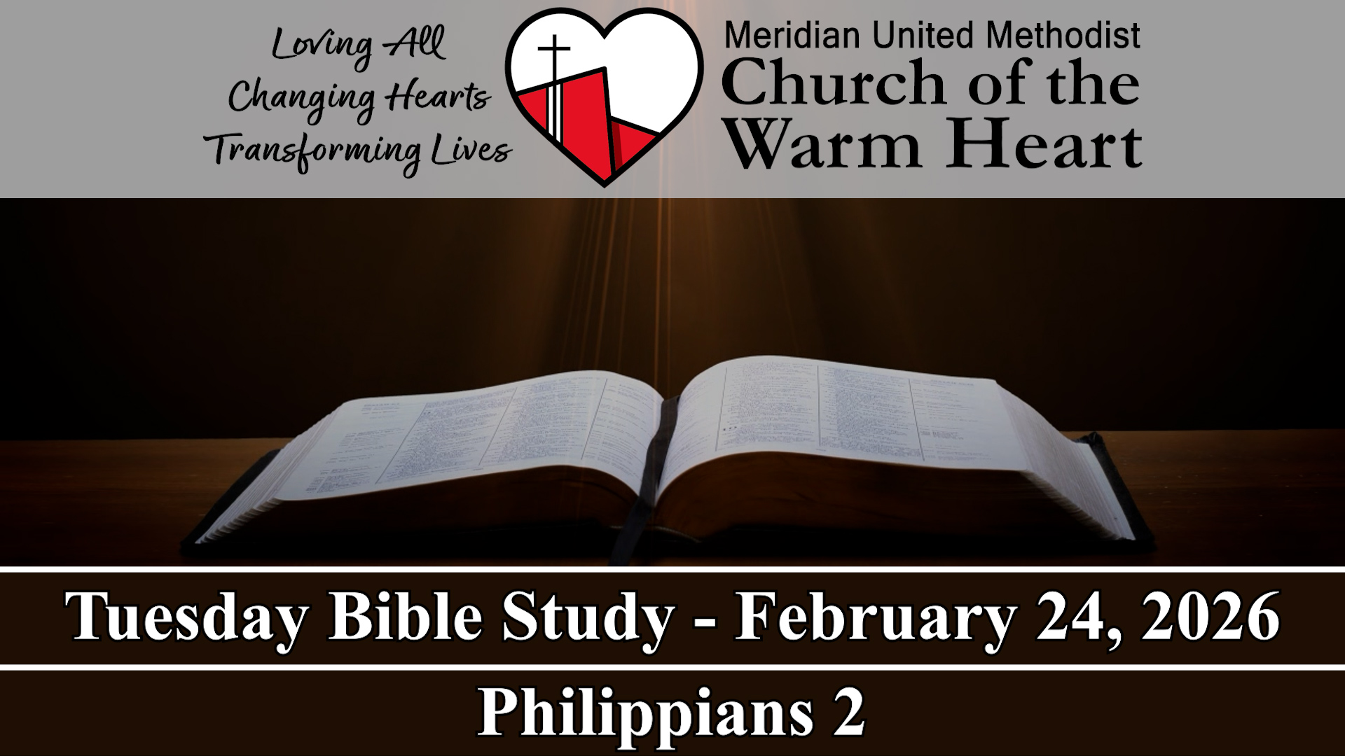 2026-02-24 Tuesday Bible Study of Philippians 2 - Audio episode artwork