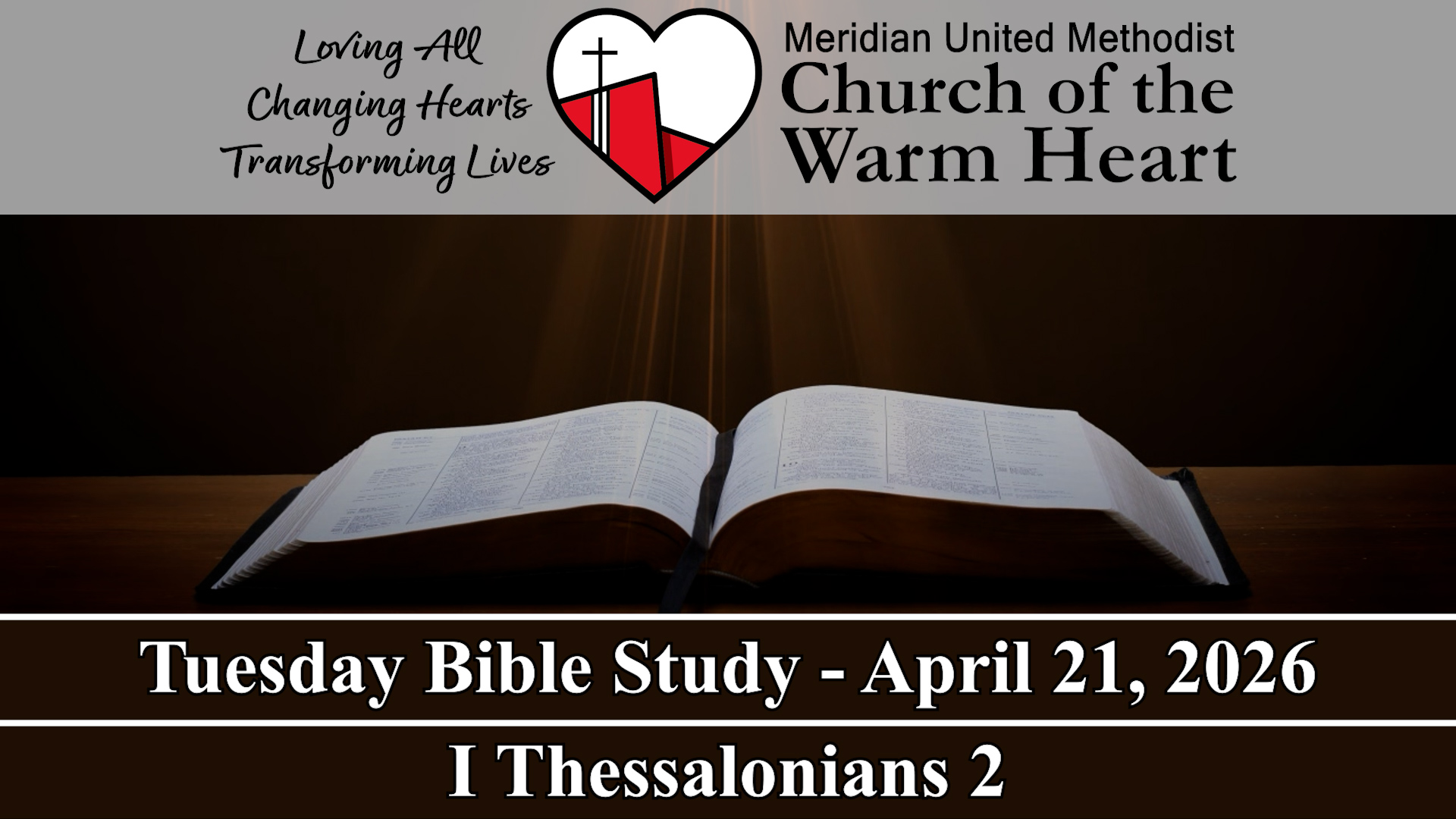 2026-04-21 Tuesday Bible Study of I Thessalonians 2 - Audio episode artwork