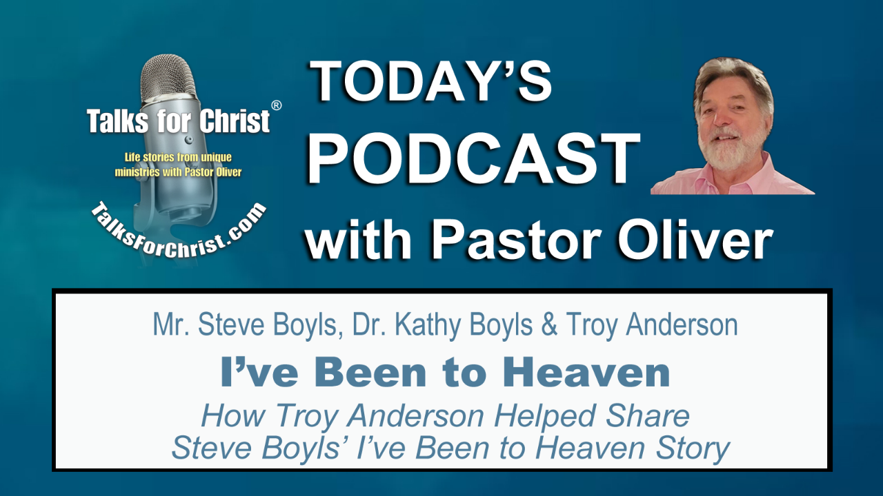 How Troy Anderson Helped Share Steve Boyls' I’ve Been to Heaven Story