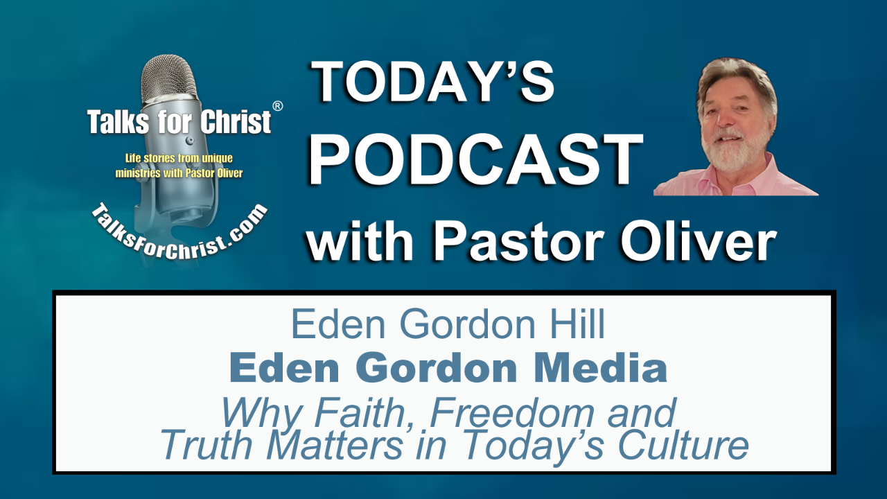Why Faith, Freedom and Truth Matters in Today's Culture