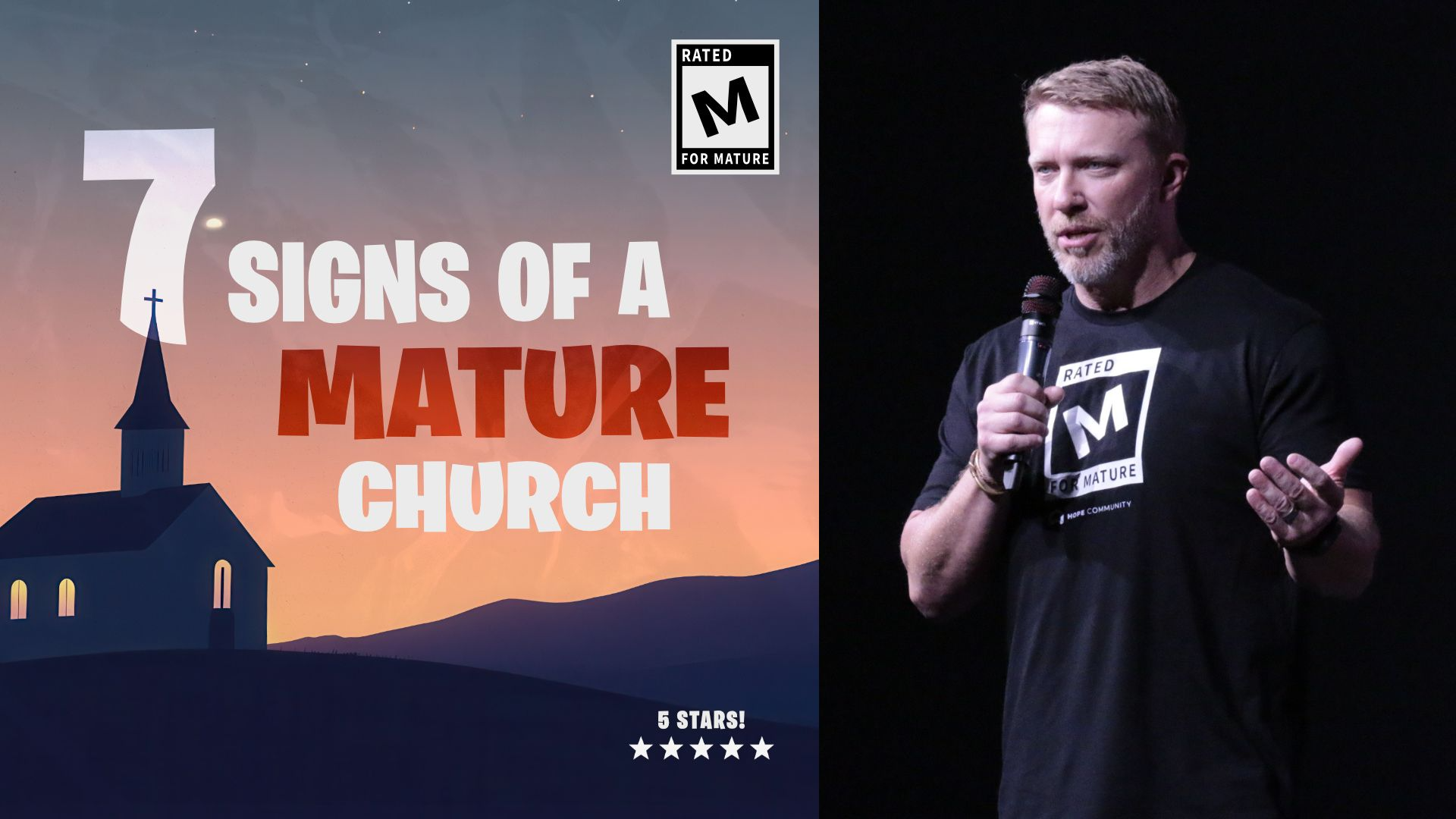 Rated "M" for Mature - 7 Signs of a Mature Church - Week 1 - Chris Jones episode artwork
