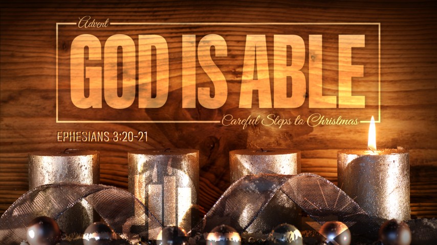 GOD IS ABLE - 'According To His Power'