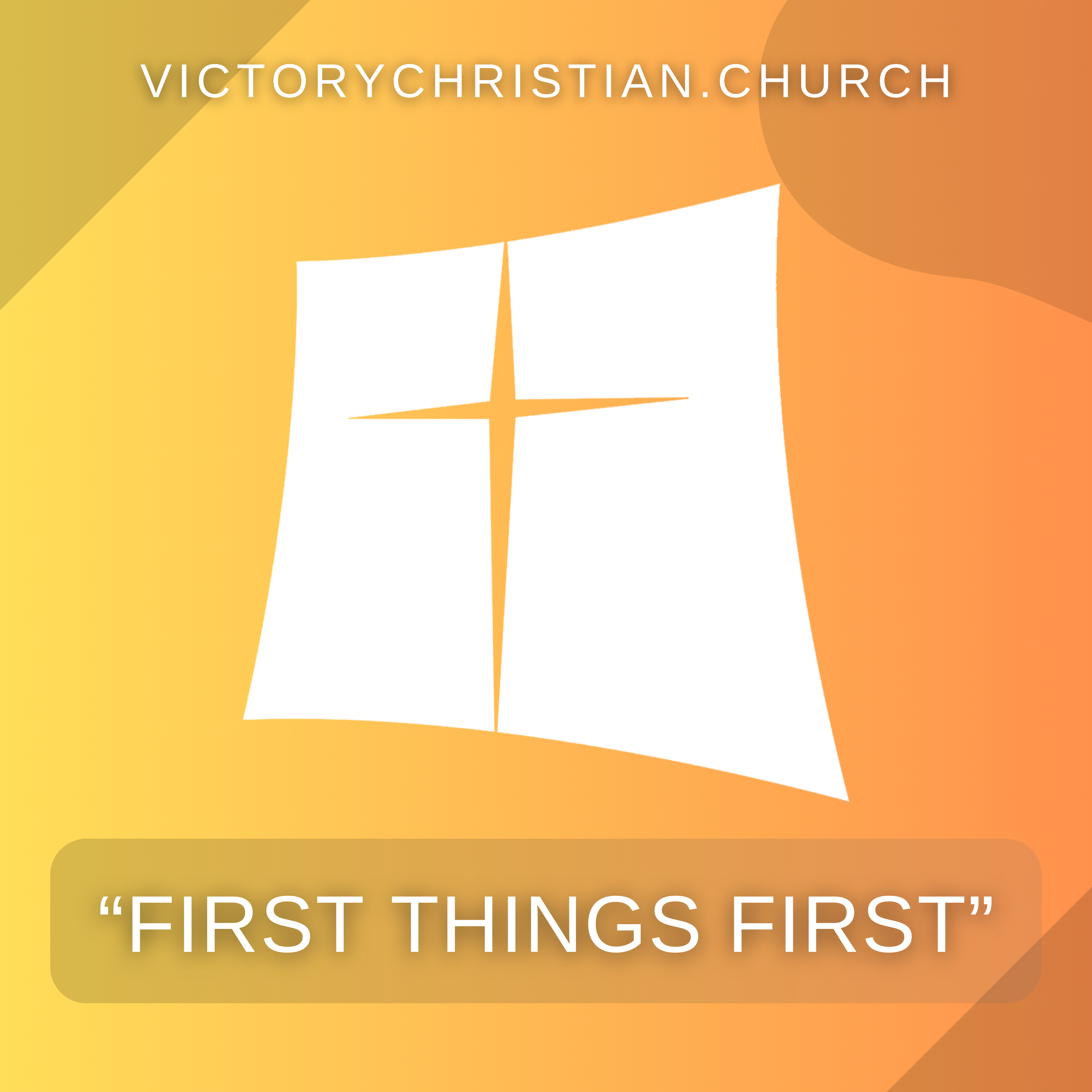 First Things First - Audio episode artwork