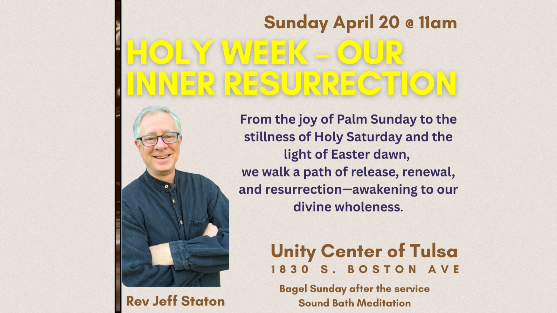Rev Jeff Staton - Easter Sunday - 2025/04/20 (2)