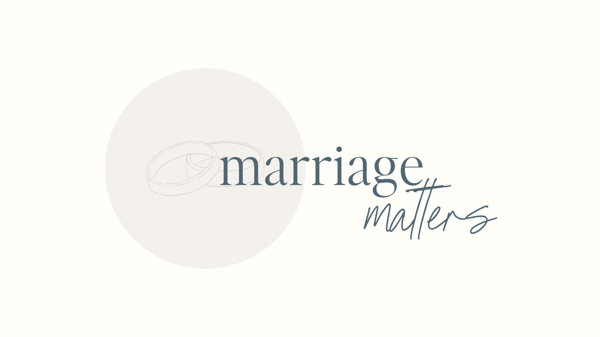 July 12th- Steve Hambrick - Marriage Matters - Week 1 - Audio episode artwork
