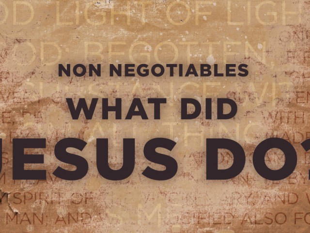 What Did Jesus Do? | 9 AM - Audio episode artwork
