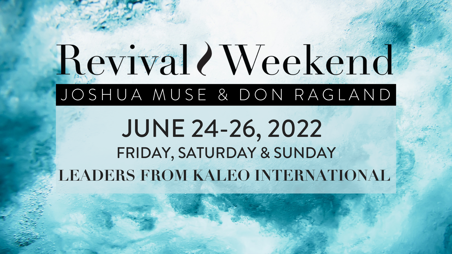 Session 1 - Friday Evening | Revival Weekend 2022 - Audio episode artwork