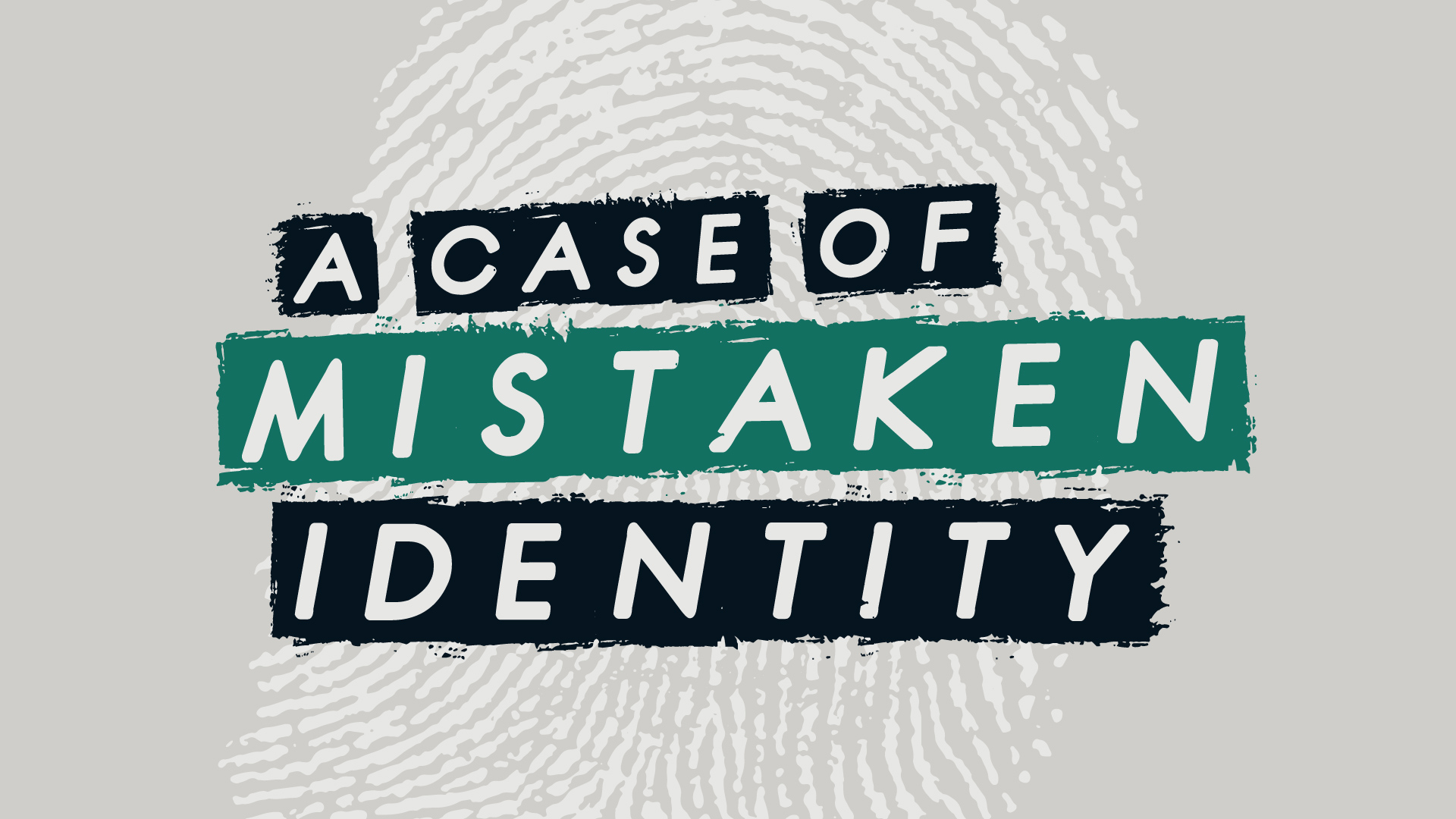 A Case of Mistaken Identity episode artwork