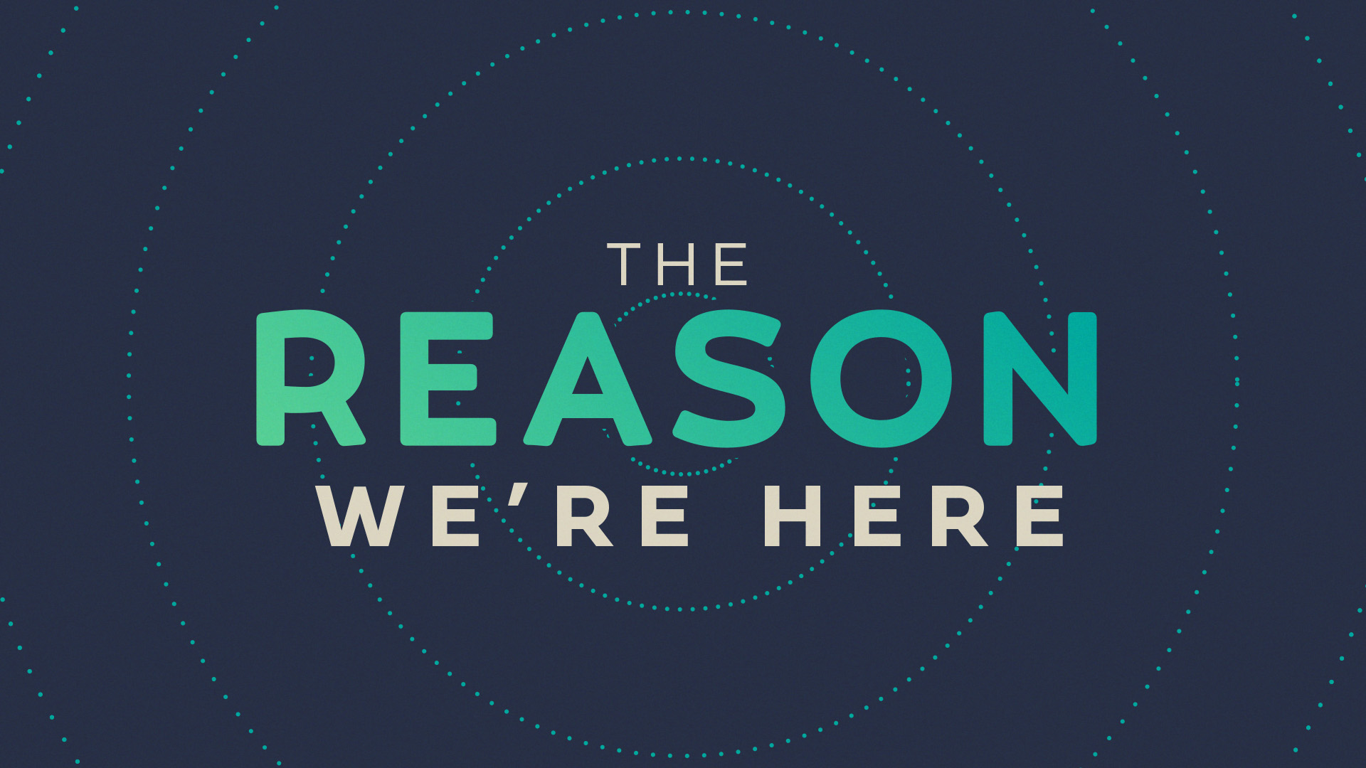 The Reason We're Here episode artwork
