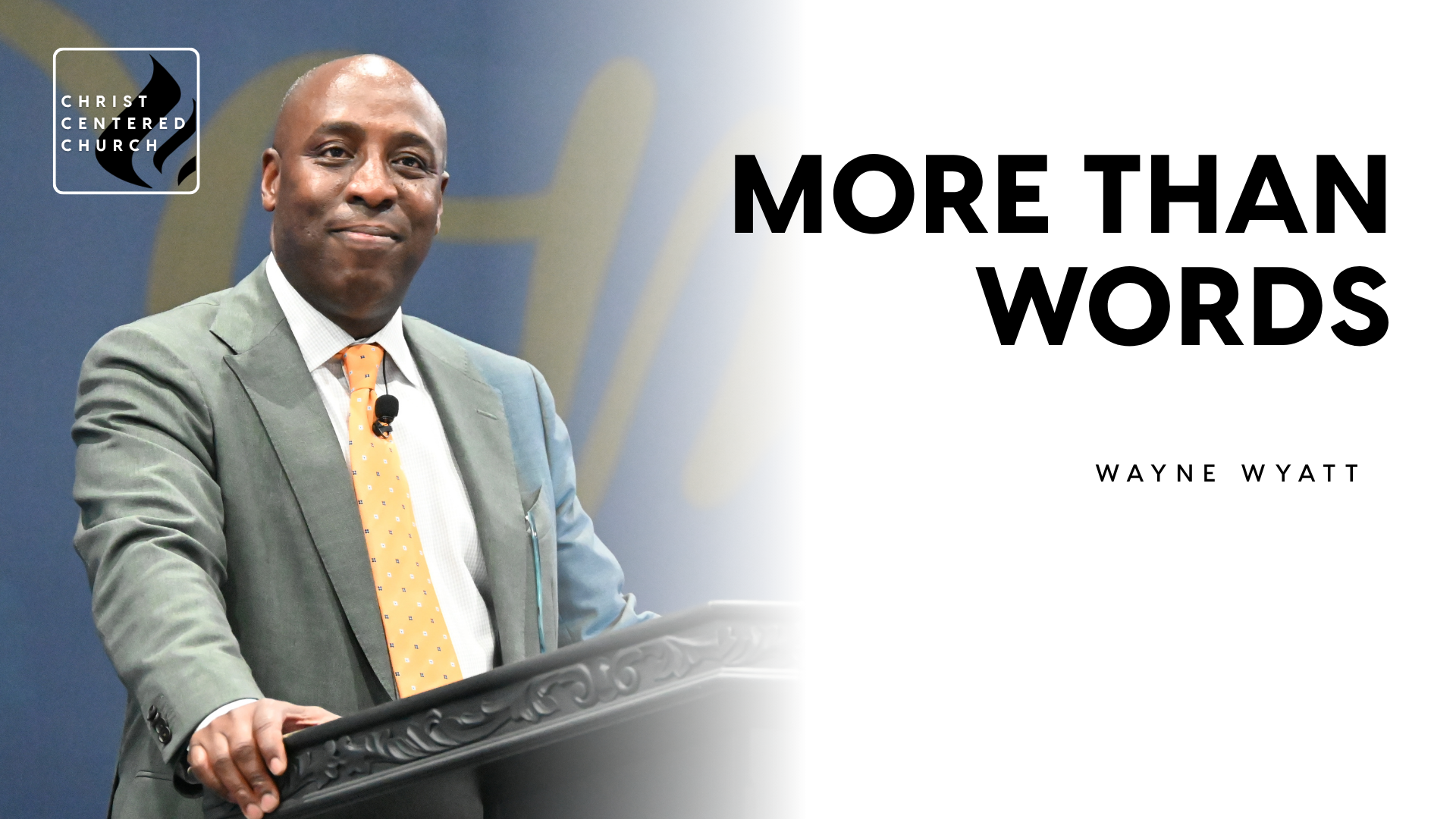More Than Words | Wayne Wyatt - 2026/07/12 episode artwork